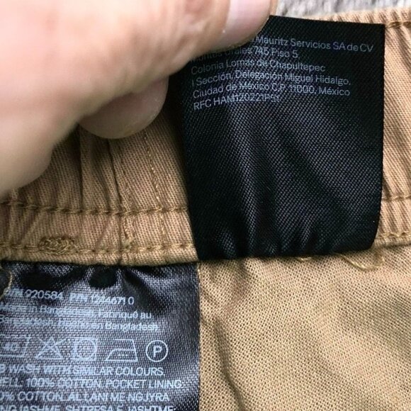 H&M Woman's Pants Size 18 Pull On Elastic Waist Straight Leg Casual Travel Loose - Picture 11 of 14